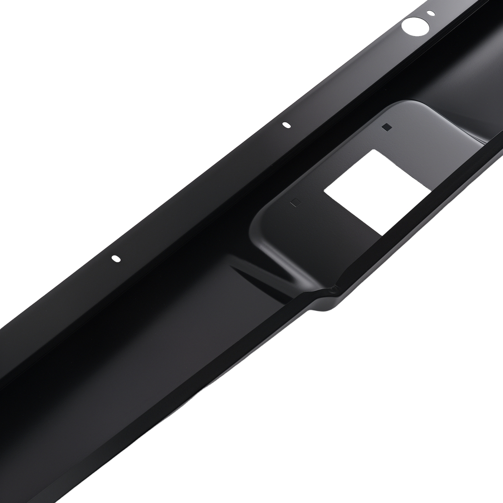 Black Primed Rear Roll Pan compatible for Chevy Colorado Canyon 2004-2012 Steel