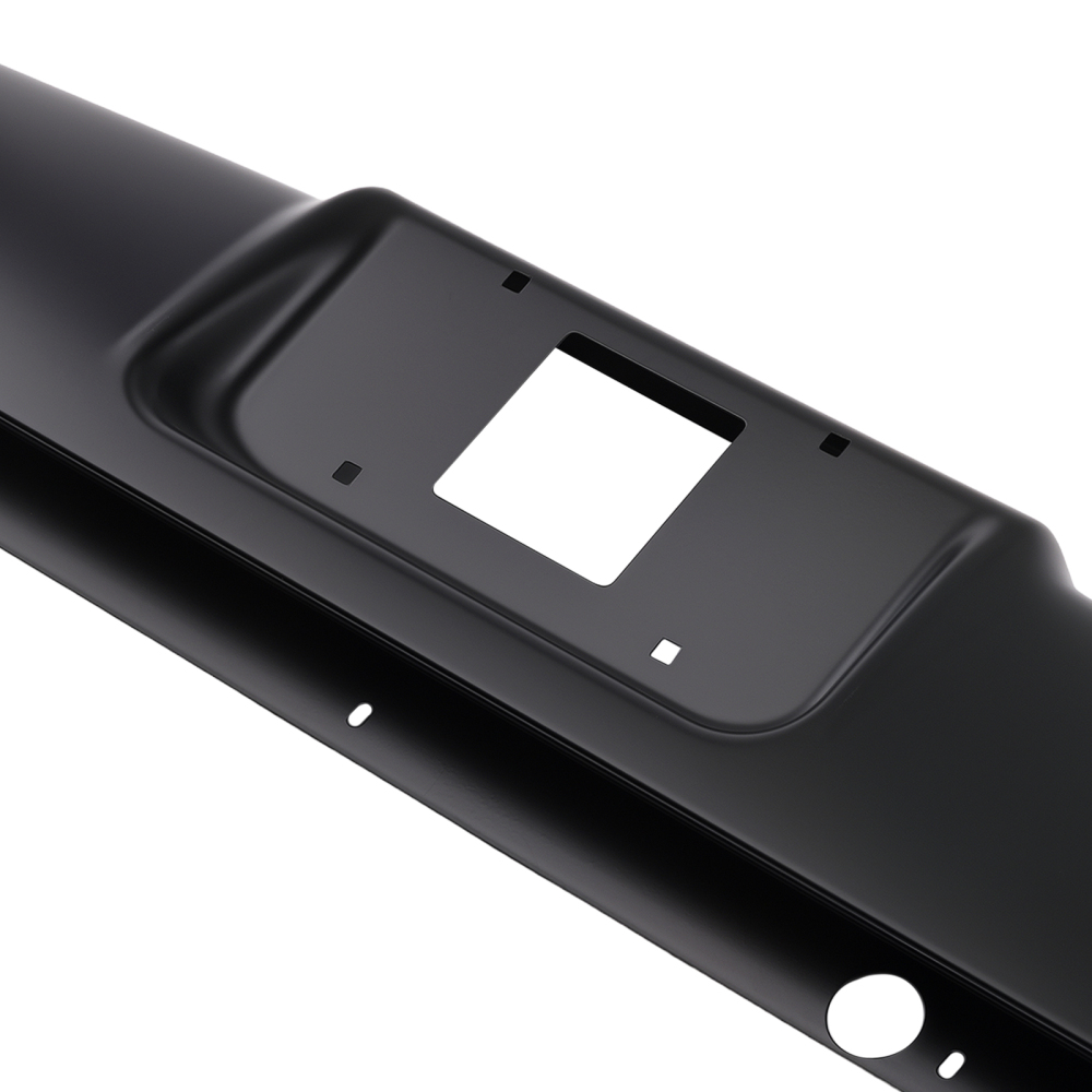 Black Primed Rear Roll Pan compatible for Chevy Colorado Canyon 2004-2012 Steel