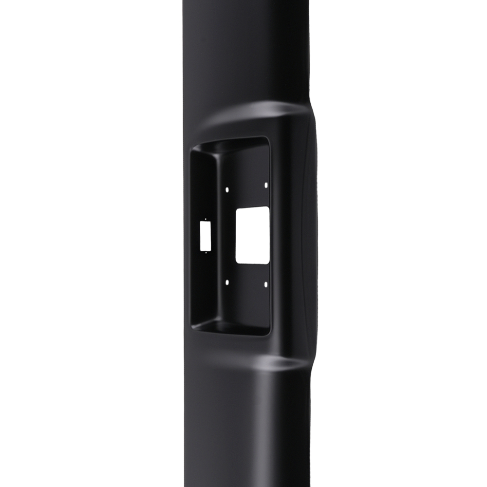 Black Rear Roll Pan compatible for Chevrolet Suburban 1992-1999 Steel Primed Screw-On