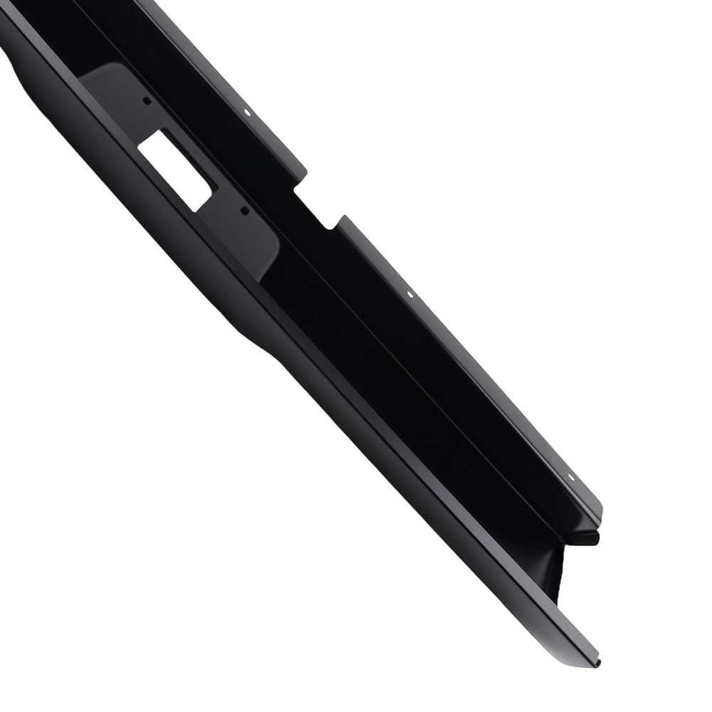Black Primed Rear Roll Pan compatible for GMC Sonoma Fleetside 1994-2003 Steel