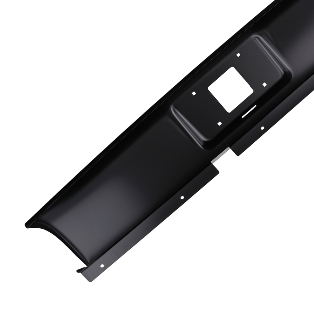 Black Primed Rear Roll Pan compatible for GMC Sonoma Fleetside 1994-2003 Steel