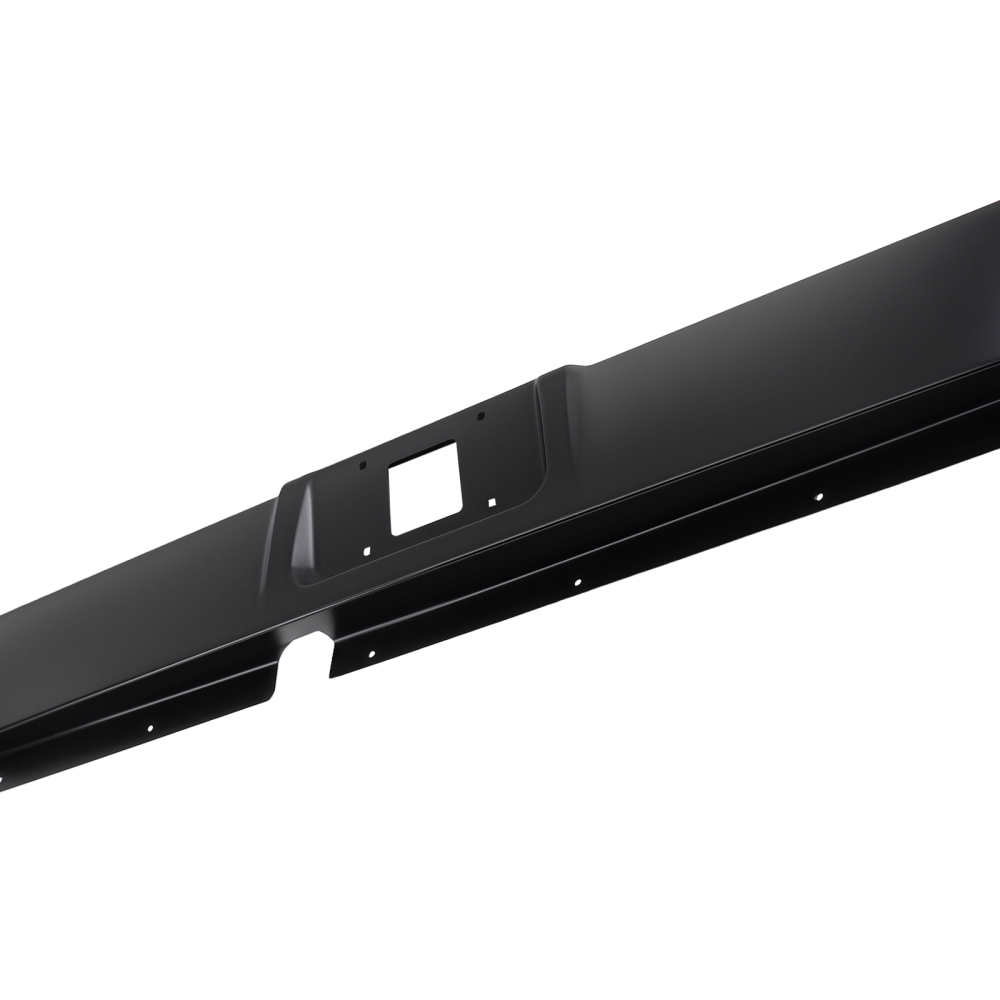 Black Primed Rear Roll Pan compatible for Dodge Ram 1500 2002-2008 Steel Screw-On