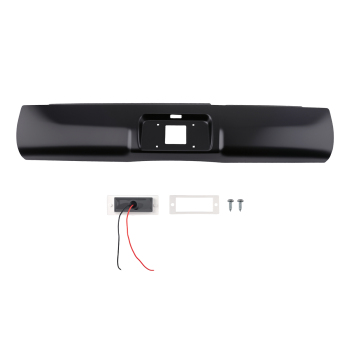 Black Primed Steel Roll Pan compatible for Dodge Ram 1500/2500/3500 Rear 94-02 Fleetside