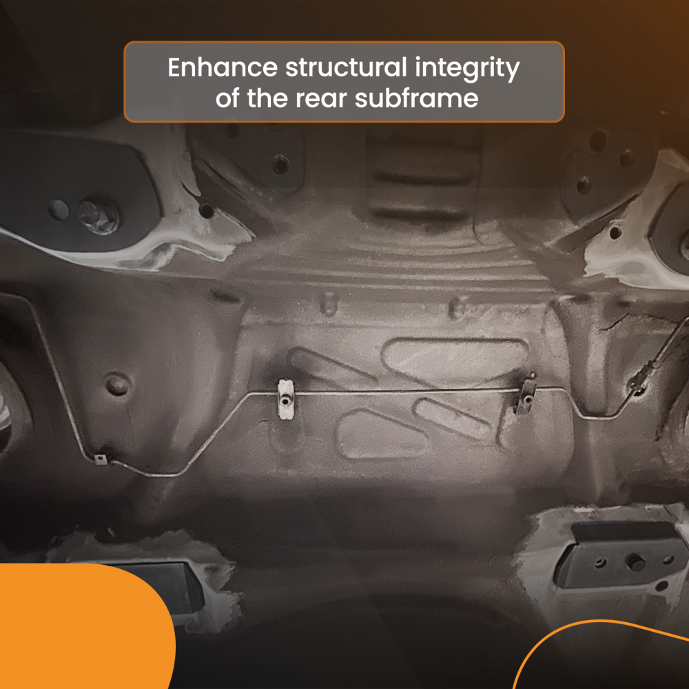 Rear Subframe Reinforcement / Repair Kit compatible for BMW 3 Series E46 Chassis Coup