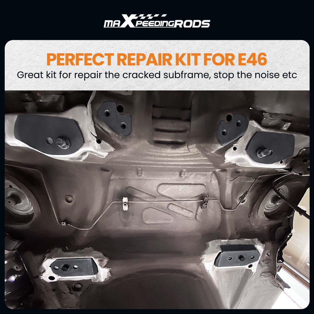 Rear Subframe Reinforcement / Repair Kit compatible for BMW 3 Series E46 Chassis Coup