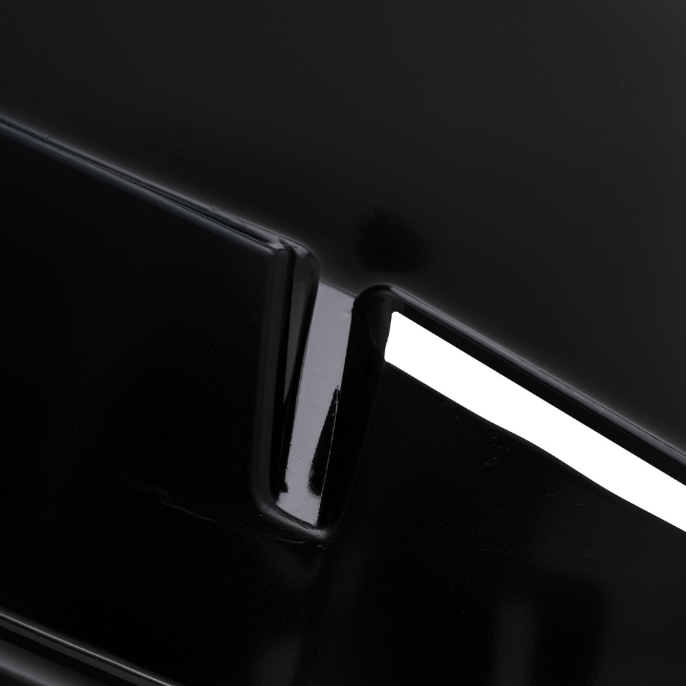 Black Rear Louver compatible for Chevrolet Camaro 2016-2024 Window Sun Shade Plastic