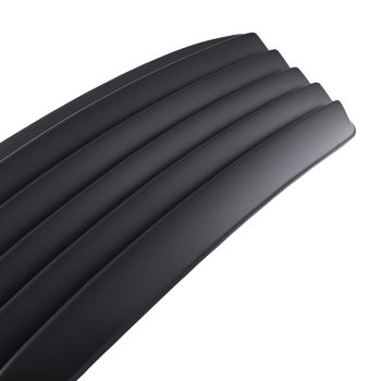 Black Rear Window Louver compatible for Dodge Challenger 08-23 Sun Shade Protection