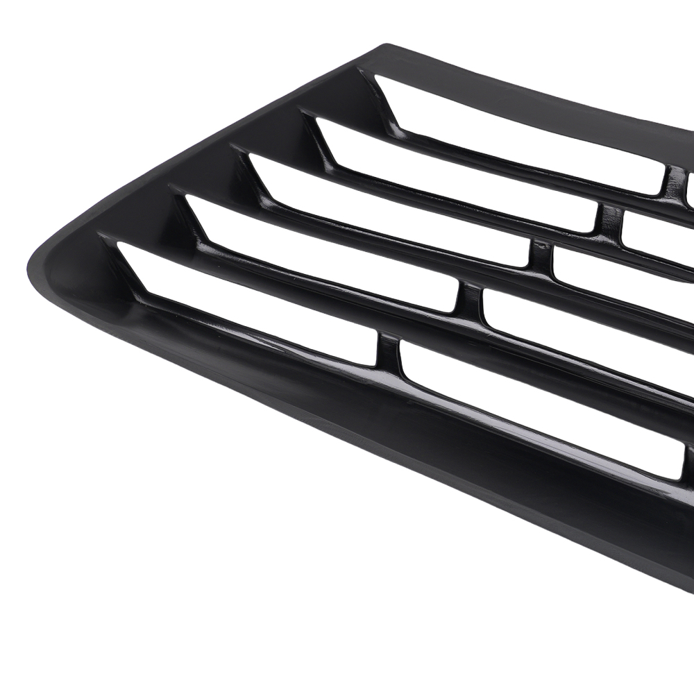 Black Rear Window Louver compatible for Dodge Challenger 08-23 Sun Shade Protection