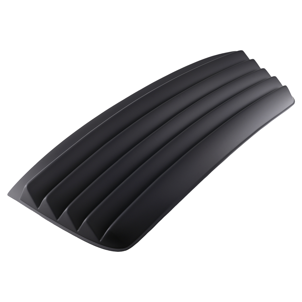 Black Rear Window Louver compatible for Dodge Challenger 08-23 Sun Shade Protection