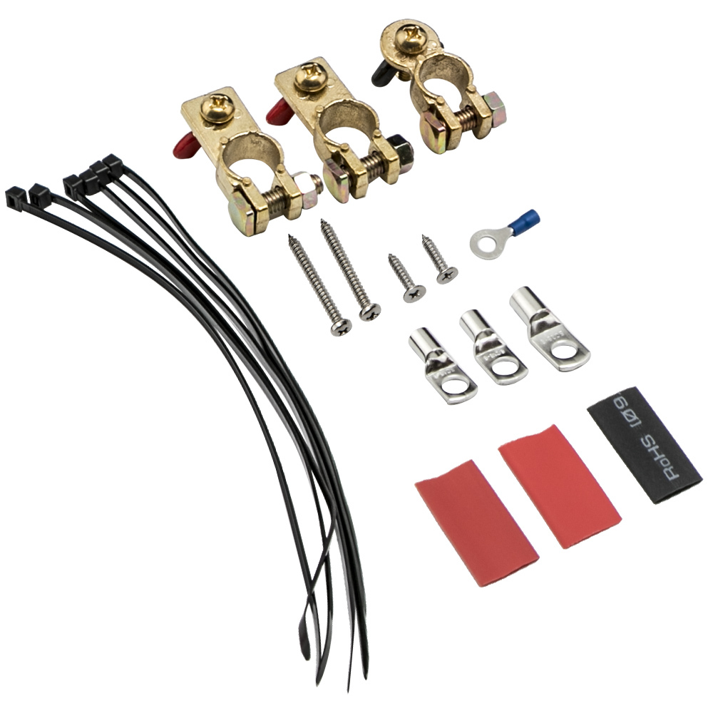 12V 140A Dual Battery Isolator Voltage Sensitive Relay Pro Kit for ATV