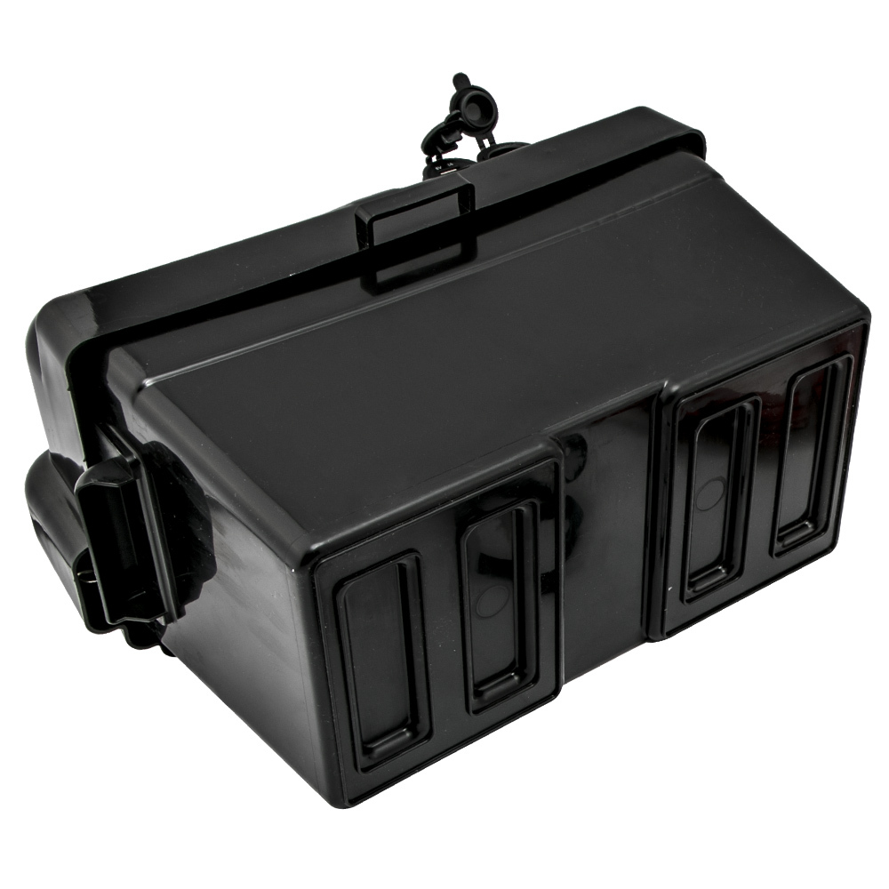 Dual Battery System Box Cycle Battery Box 140A 12V 2x USB