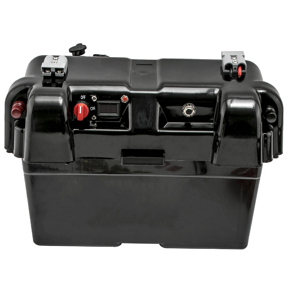 Dual Battery System Box Cycle Battery Box 140A 12V 2x USB