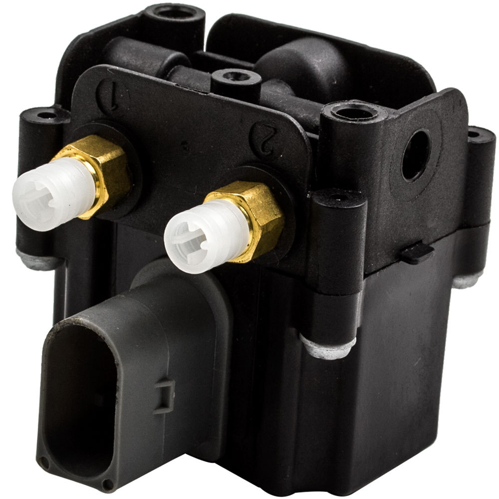 Bloc d'électrovanne de suspension pneumatique compatible pour BMW F07 / F01 / F11 / F11N / F07N 37206789450