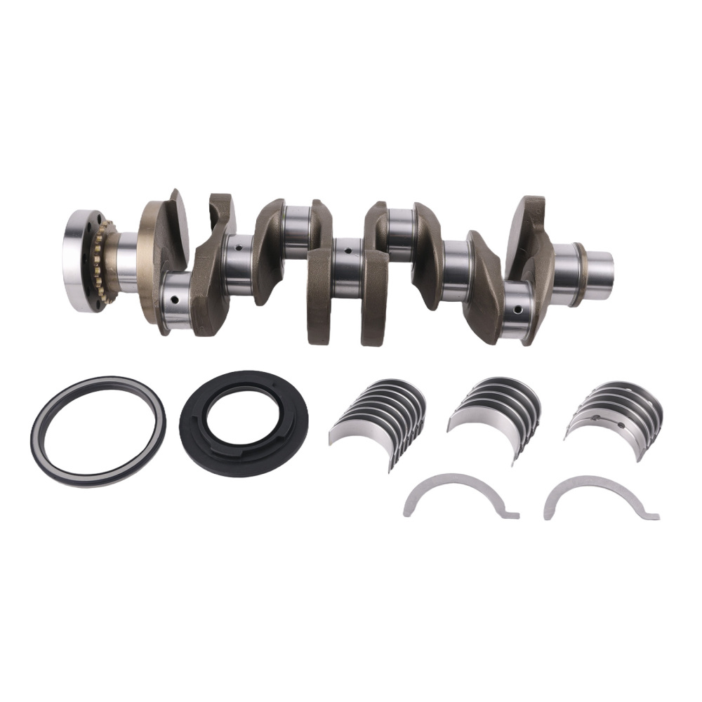 Crankshaft w/ Main Big End Bearings compatible for Land Rover Range Rover 204DT 204DTD