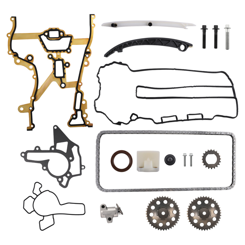 Timing chain kit chain tensioner gear compatible for Opel Astra G H Corsa C D 6606022