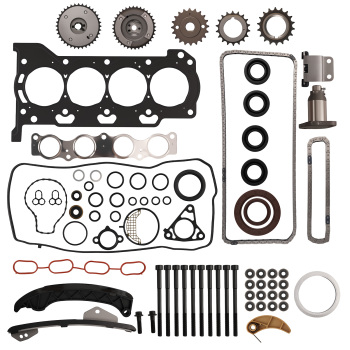 Timing Chain Kit w/ VVT SprocketsMLS Head Gasket compatible for Toyota Prius 2010-2015