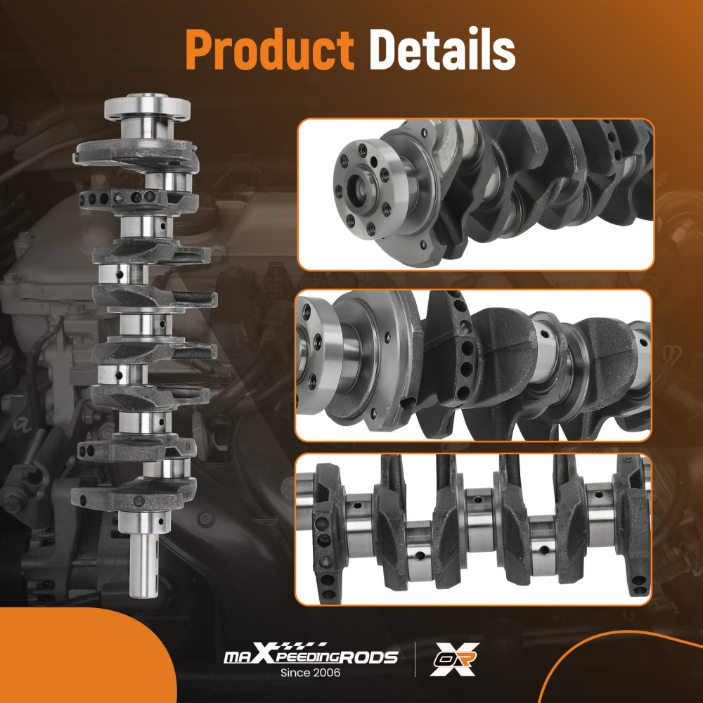 Crankshaft Connecting Rod Bearing compatible for Hyundai Sonata compatible for Kia Sportage 2.4L