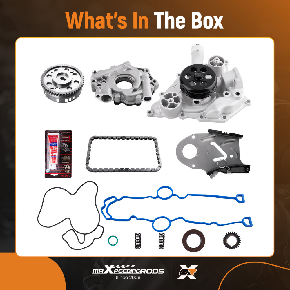 Timing Chain Kit Water Oil Pump compatible for Chrysler Dodge Jeep 5.7L 2005-2010