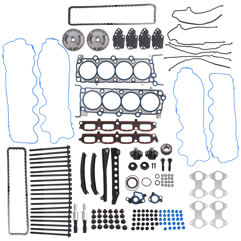 Timing Chain Phaser Head Gasket Bolts Set compatible for Ford F150 F250 F350 5.4L 2004-2006