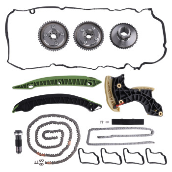 Timing Chain Kit VVT Sprocket Gasket Tool For 2012 2013 2014 compatible for Mercedes Benz C250