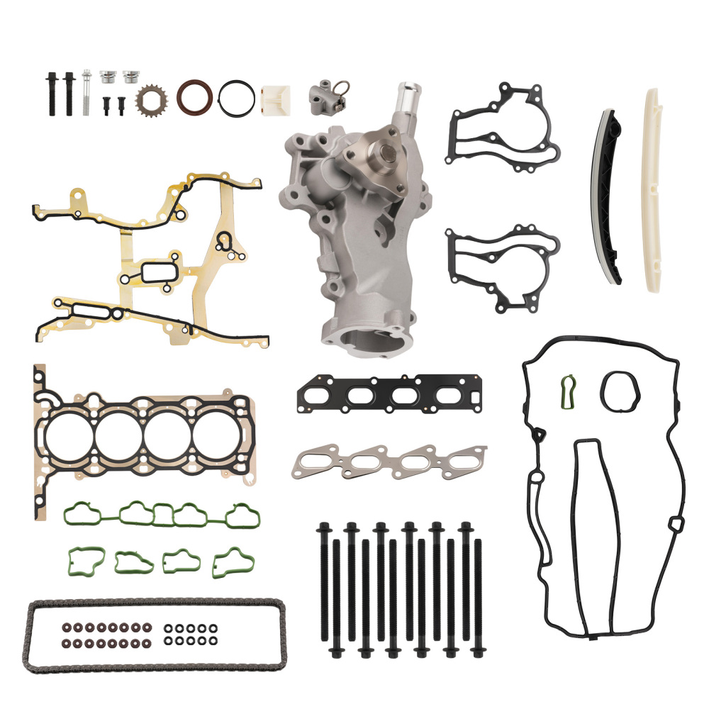 Timing Chain Kit Head Gasket Set compatible for Chevrolet Aveo compatible for Vauxhall Adam Astra 2006-24