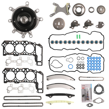 Complete Timing Chain Kit compatible for Dodge Ram 1500 Nitro 3.7L V6 2005-2011 AW7163