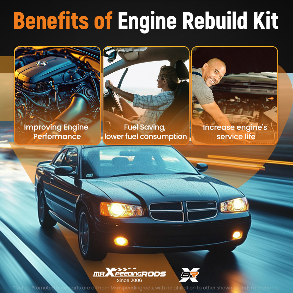 Timing Chain Kit Lifters Pump Timing Kit compatible for Chrysler 300 compatible for Dodge Charger 2.7L