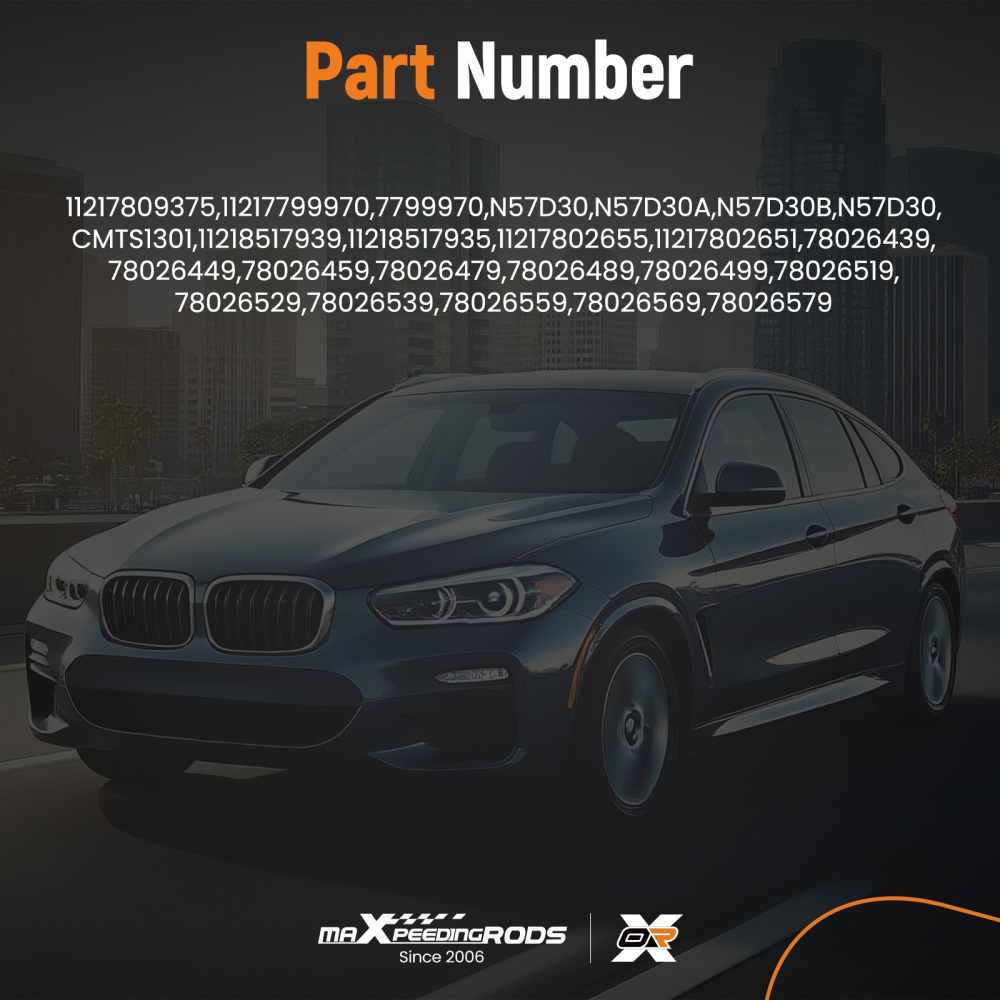 VilebrequinTige principale Jeu de roulements compatible for BMW X3 F25 X4 F26 X5 E70