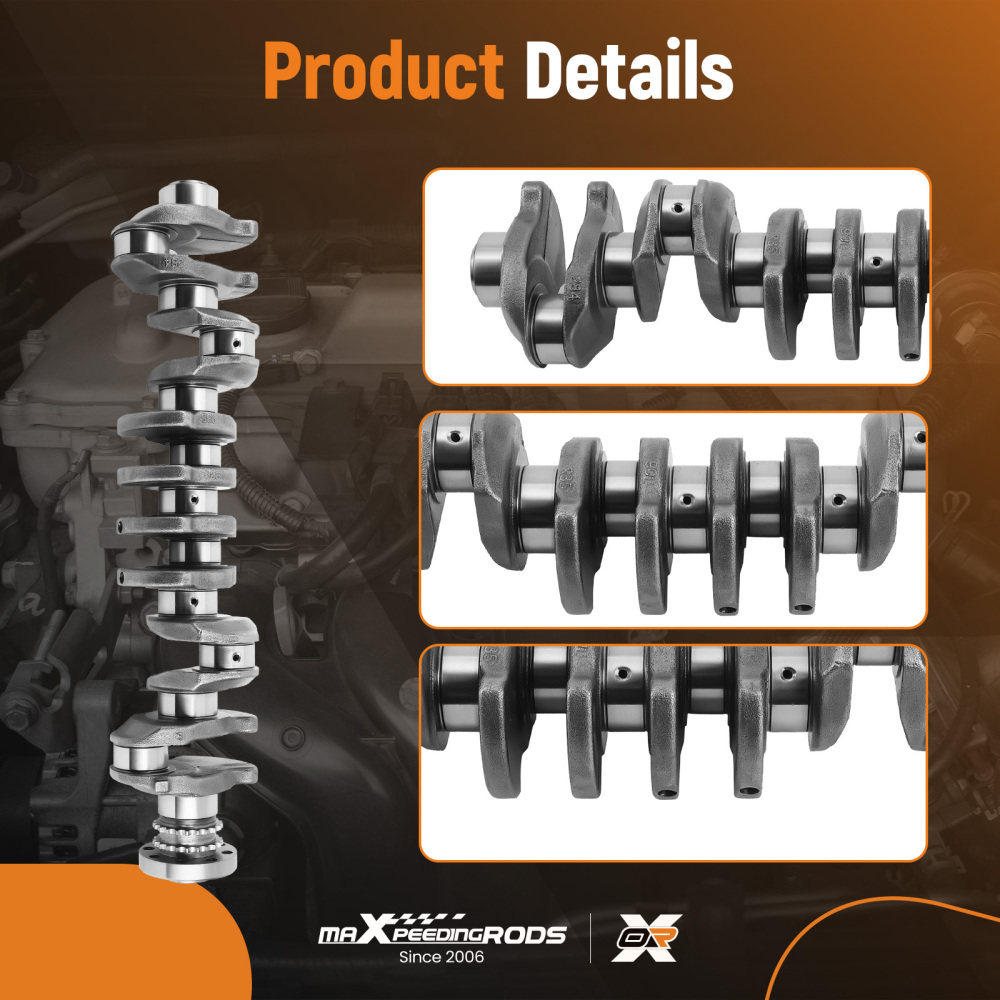 VilebrequinTige principale Jeu de roulements compatible for BMW X3 F25 X4 F26 X5 E70