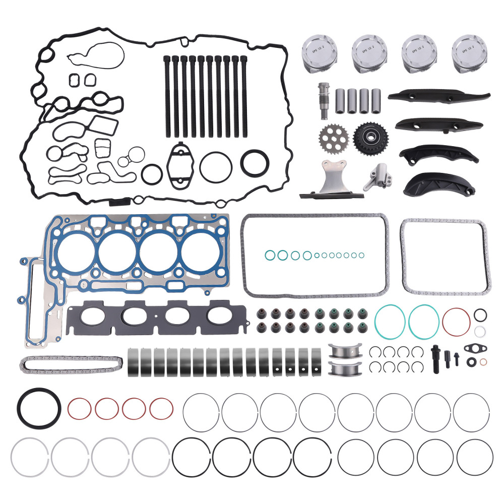 Engine Overhaul Rebuild Kit compatible for BMW 120i 220i 320i 420i 520i X1 X3 compatible for Mini Cooper
