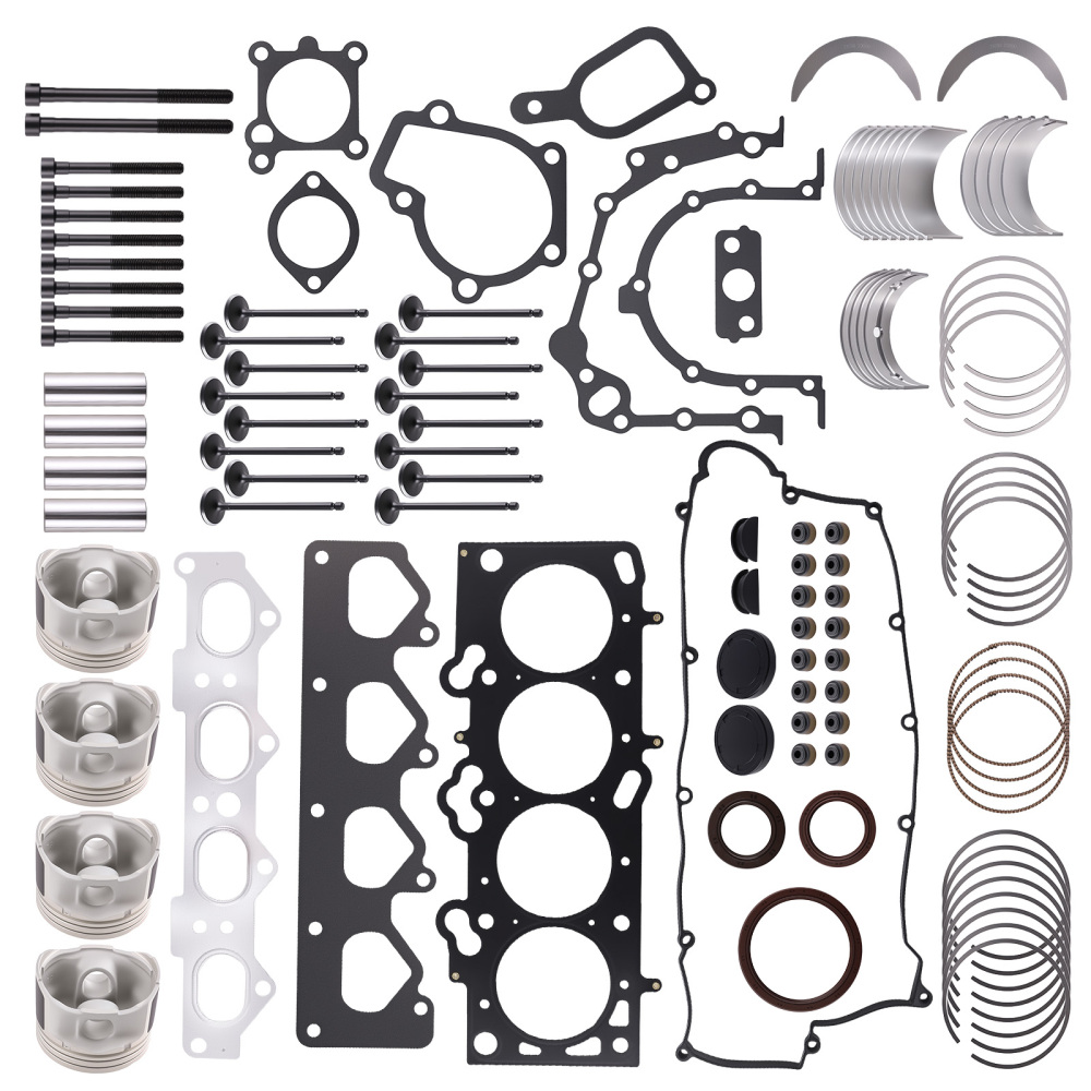 G4GC 2.0L Engine Rebuild Overhaul Kit Set compatible for Hyundai Elantra Tucson compatible for Kia Soul