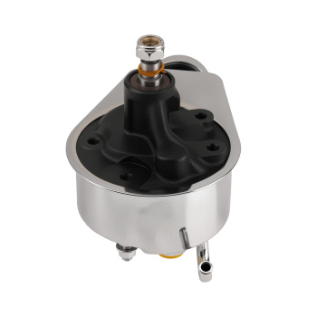 Chrome Long Pump Engine compatible for Chevy Small Block 1969-1987 Light Trucks Rebuild