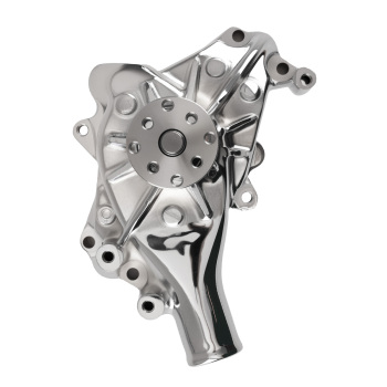 Chrome Long Pump Engine compatible for Chevy Small Block 1969-1987 Light Trucks Rebuild