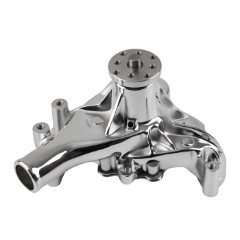 Chrome Long Pump Engine compatible for Chevy Small Block 1969-1987 Light Trucks Rebuild
