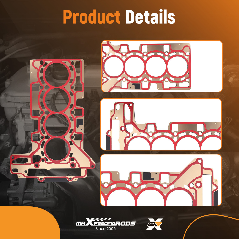 Engine Rebuild Kit w/ Gasket/Piston/Bearing/Head Bolt compatible for BMW N20 N26 2.0T