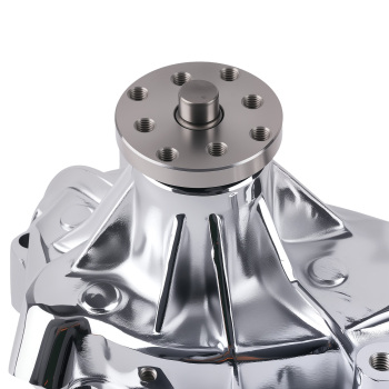 Small Block Chrome Kit compatible for Chevy Chevrolet 350 w/ Long Water Pump Alternator