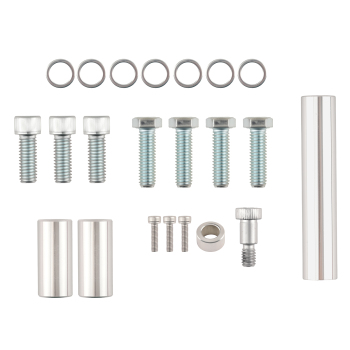 Chrome Engine Drive Kit compatible for Chevy Small Block 1969-1987 Light Duty Truck 73-89