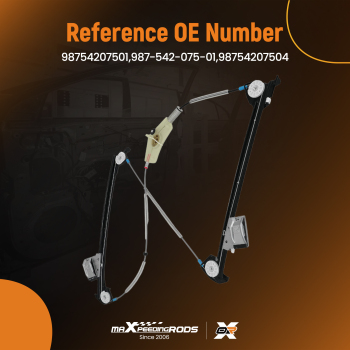 Electric Window Lifter compatible for PORSCHE 911 Turbo Convertible 997 987-542-075-01