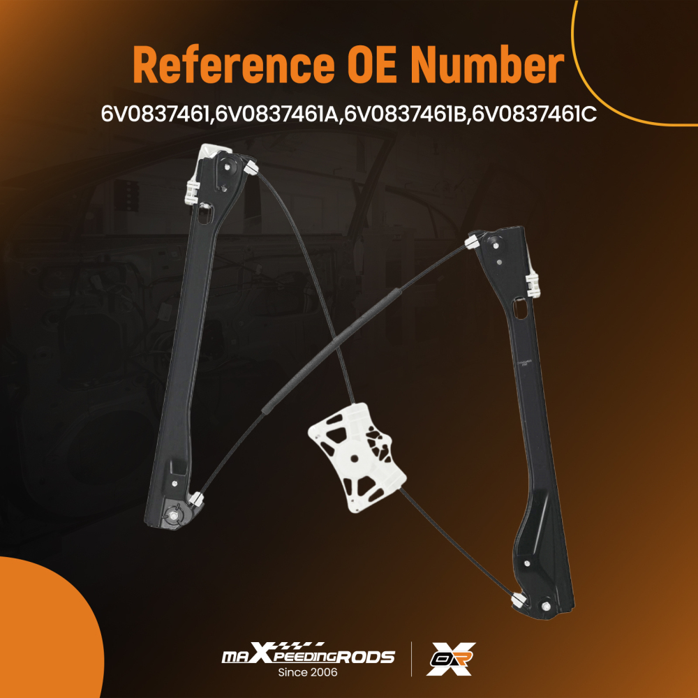 Alzacristalli Anteriore compatibile per Skoda Fabia MK3 Hatchback 2014-21 6V0837461A