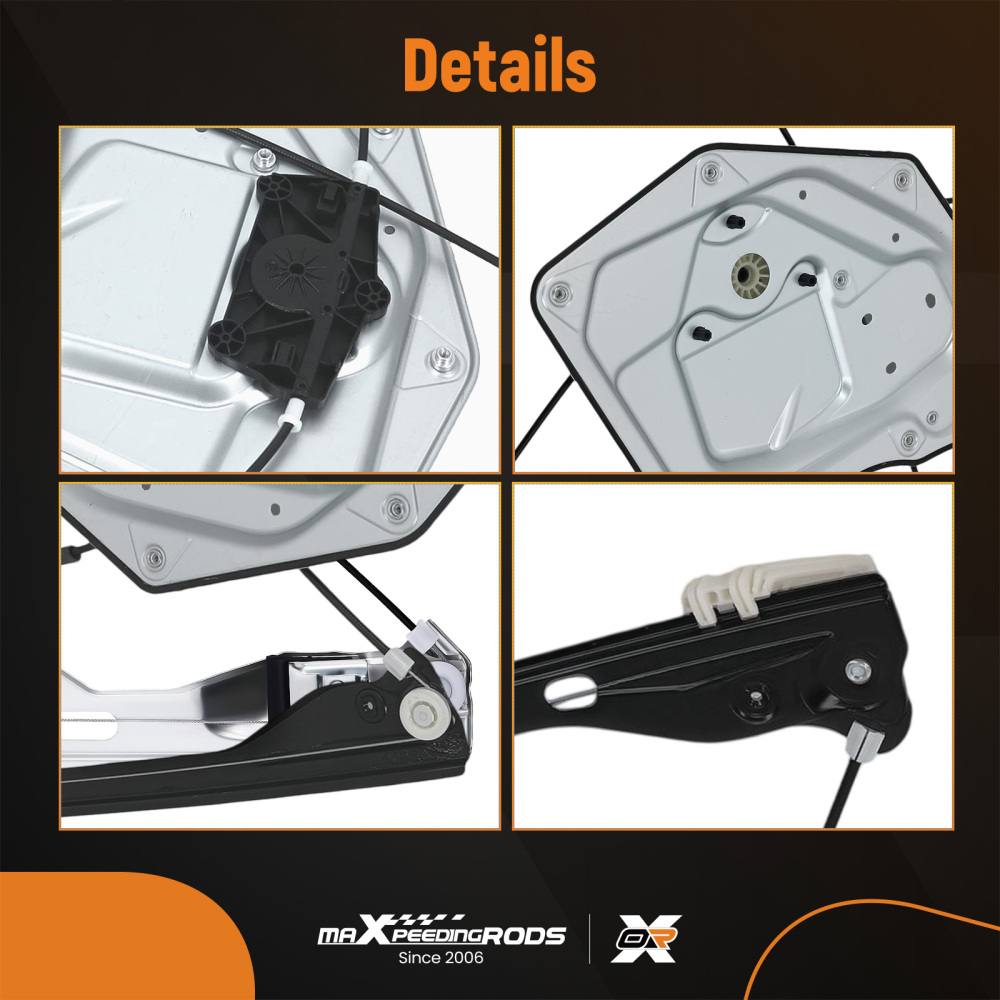 1x Window RegulatorAssembly Front Right compatible for Skoda Superb MK2 2008-2015