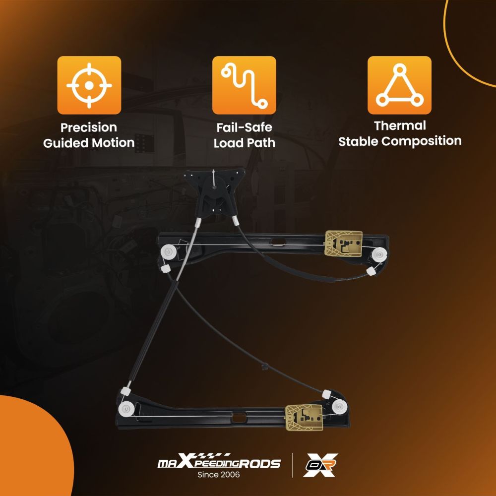 1pc Window Regulator Front Right compatible for Skoda Rapid NK3 NK6 2012-2022 34D837462A