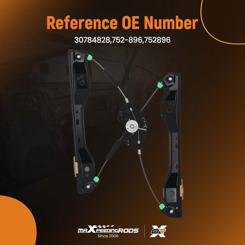 Alzacristalli 4 Porte compatibile per Volvo XC60 2008-2017 752896 Anteriore Lato Sinistro