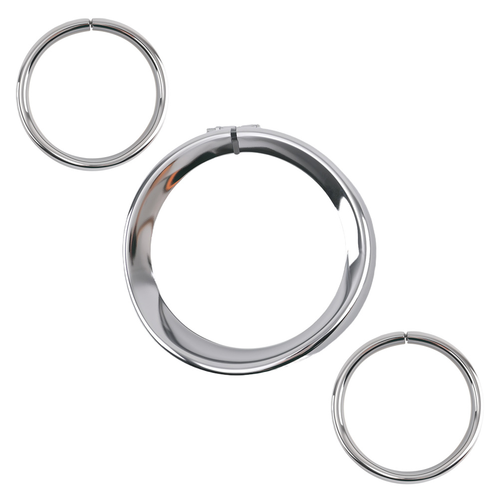 74.5 Chrome Trim compatible for Harley Electra Glide 1997-2013 Headlight Bezel Kit
