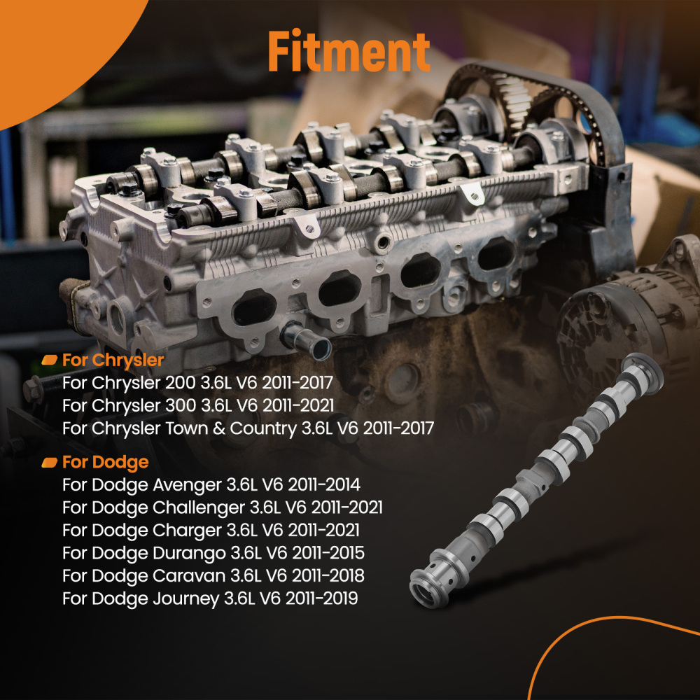 Camshafts Rockers Lifters compatible for Chrysler 300C 3.6L compatible for Dodge Charger 2011-2018