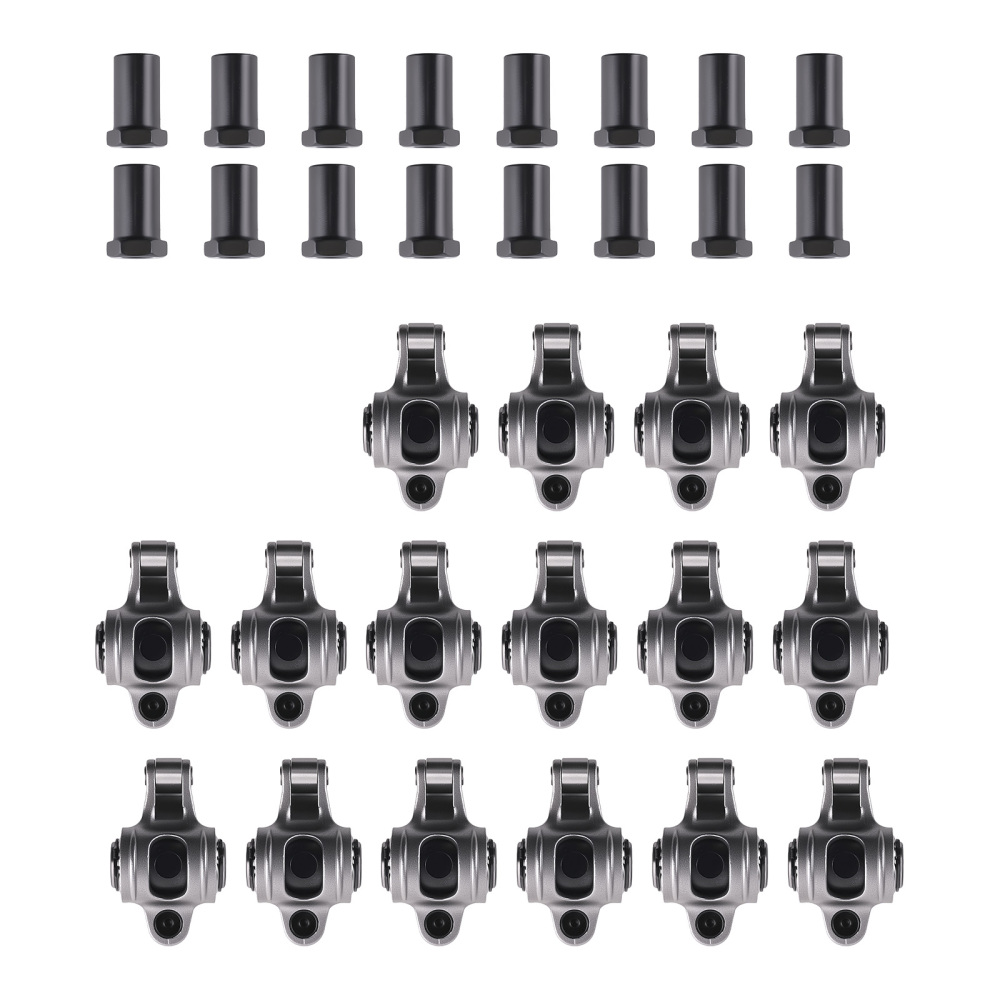 1.5 Ratio Rocker Arm Set compatible for Chevy 265-400 V8 1955-1986 SS3501538 3/8 Stud