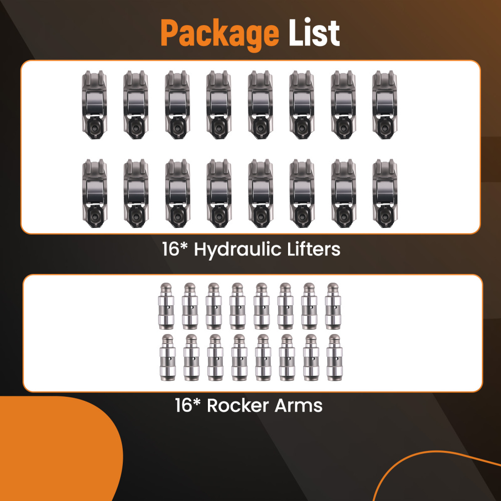Rocker ArmsLifters Tappets compatible for Audi Compatible for Seat VW Skoda Golf Polo 1.4 1.6 16V