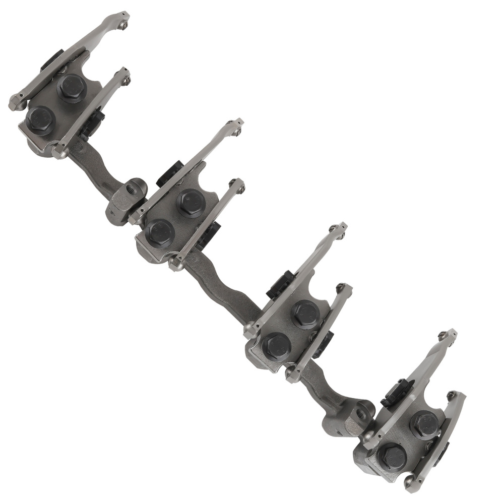 2pc Valve Rocker Arm Assembly compatible for Ford F250 F350 F450 F550 compatible for Super Duty 6.4L 08-10