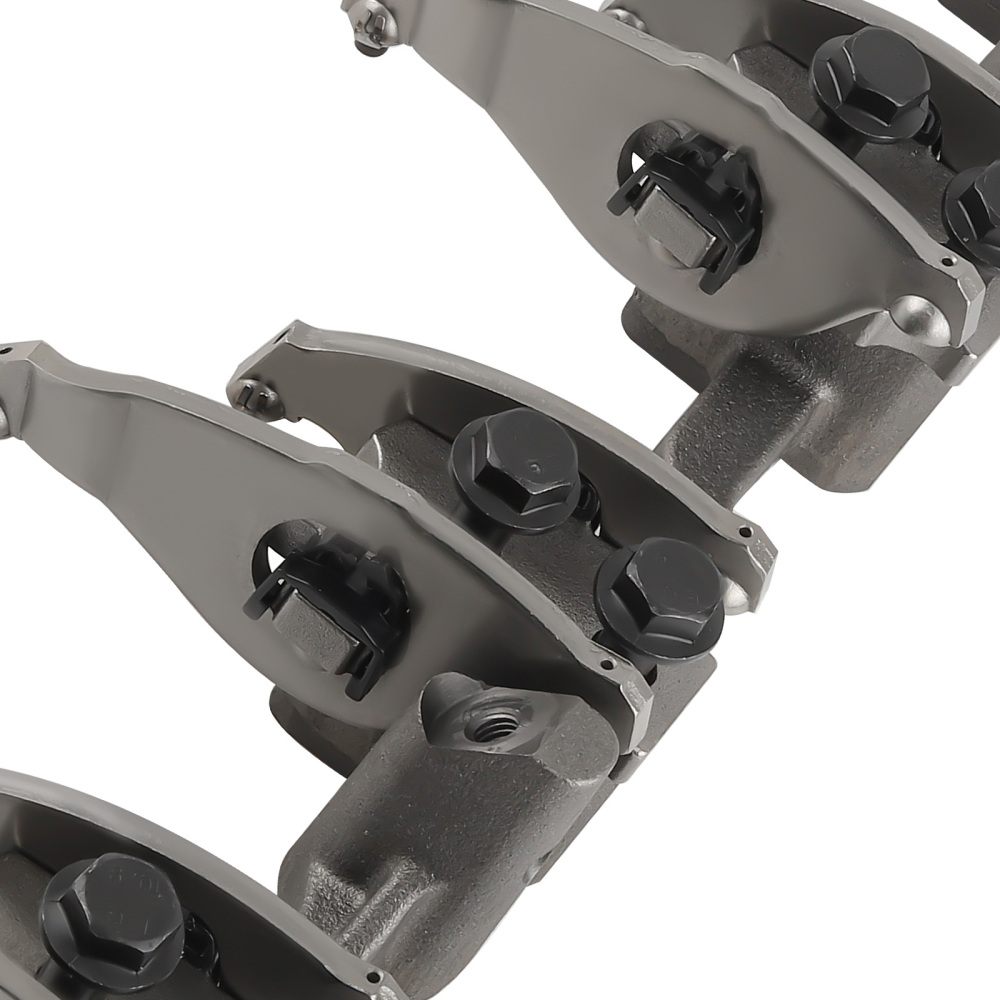 2pc Valve Rocker Arm Assembly compatible for Ford F250 F350 F450 F550 compatible for Super Duty 6.4L 08-10