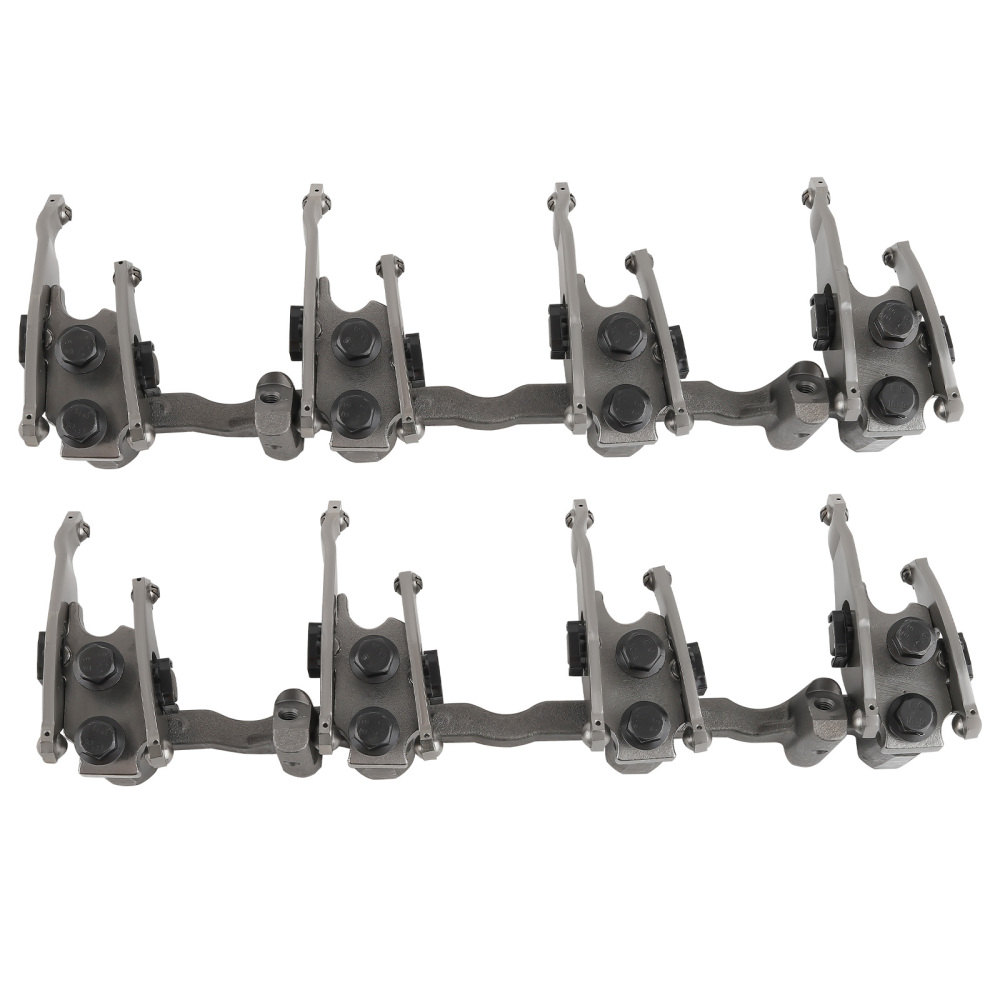2pc Valve Rocker Arm Assembly compatible for Ford F250 F350 F450 F550 compatible for Super Duty 6.4L 08-10