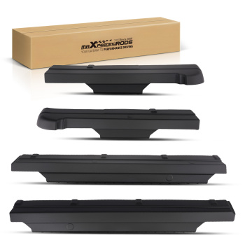 4pcs Rocker Panels Protect Cover compatible for Chevy Silverado GMC Sierra 1500 07-13